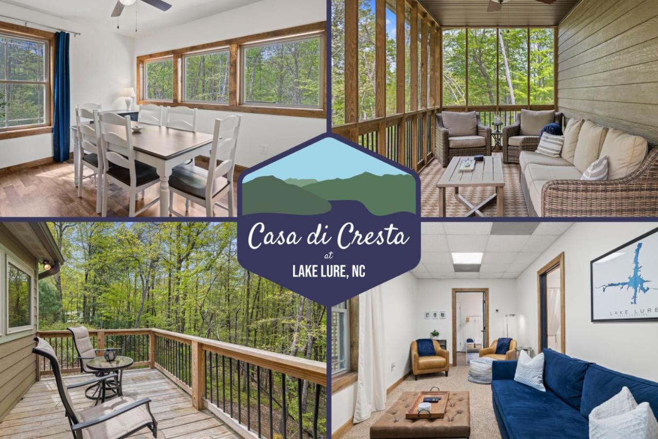 Serra Stays - "Casa Di Cresta" Lake Lure Exterior foto