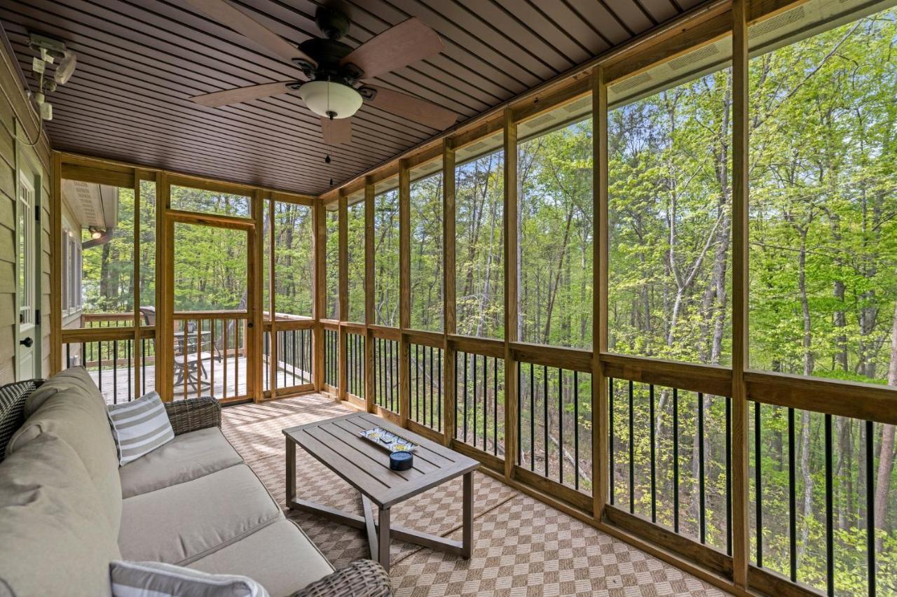 Serra Stays - "Casa Di Cresta" Lake Lure Exterior foto